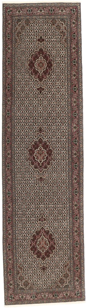 Tabriz Tappeto 300x80 (Iran) Annodato A Mano