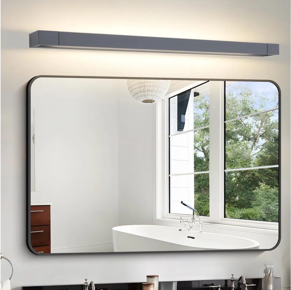 Brilagi - Illuminazione a LED per specchio da bagno AQUA LINE LED/24W/230V 90 cm IP44 antracite