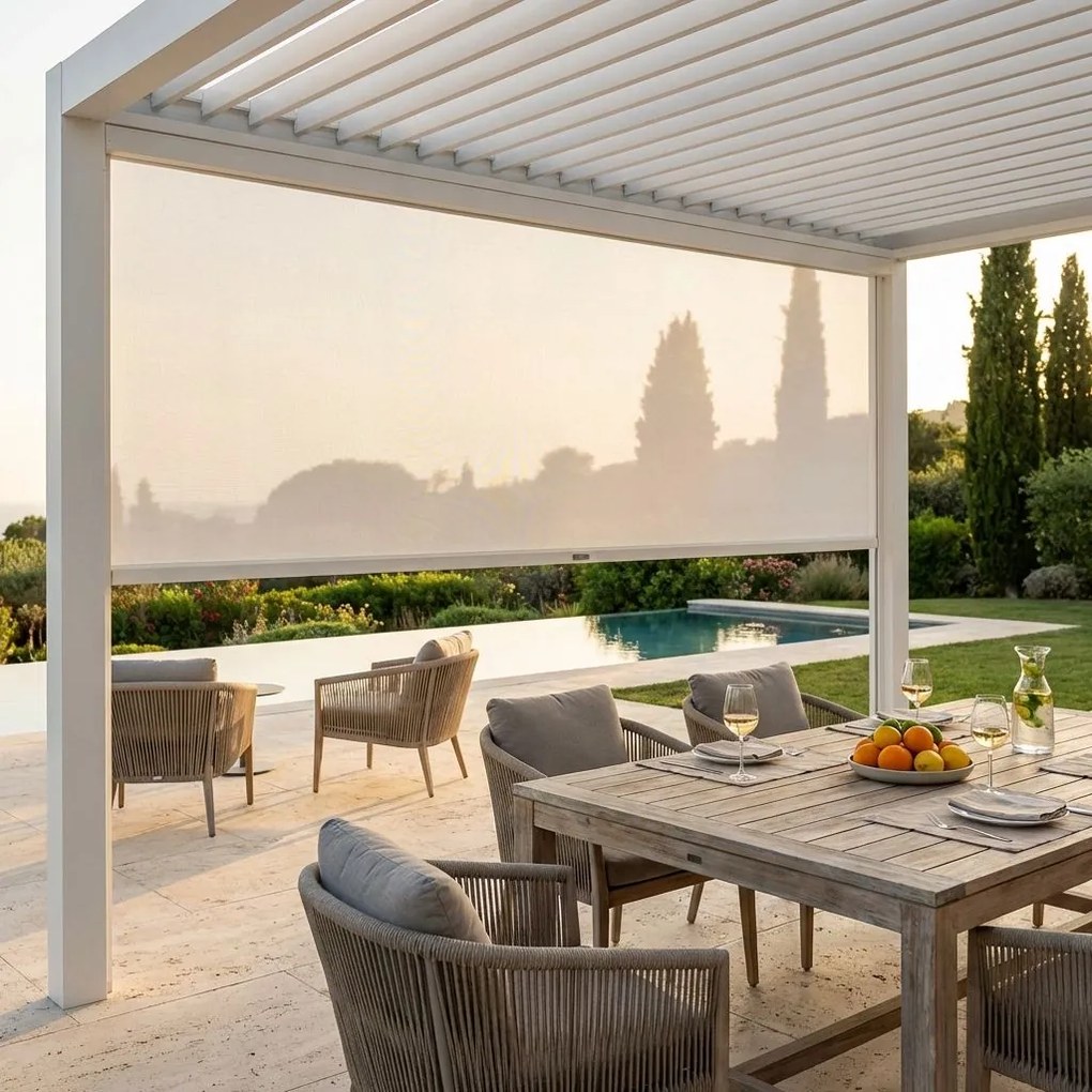 MOONTRIMMER - laterale per pergola bioclimatica - lato 4 M