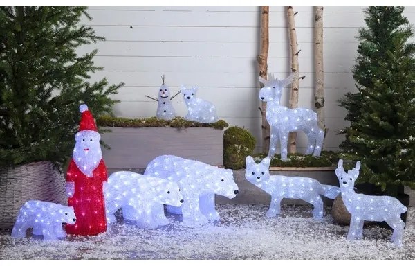 Eglo 410802 - Decorazione natalizia LED CRISTALLO 20xLED/0,06W/3xAA