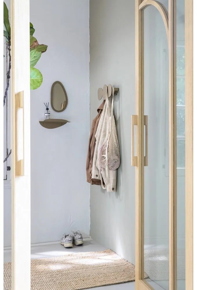 Mensola beige in metallo 34 cm Pipa – Spinder Design