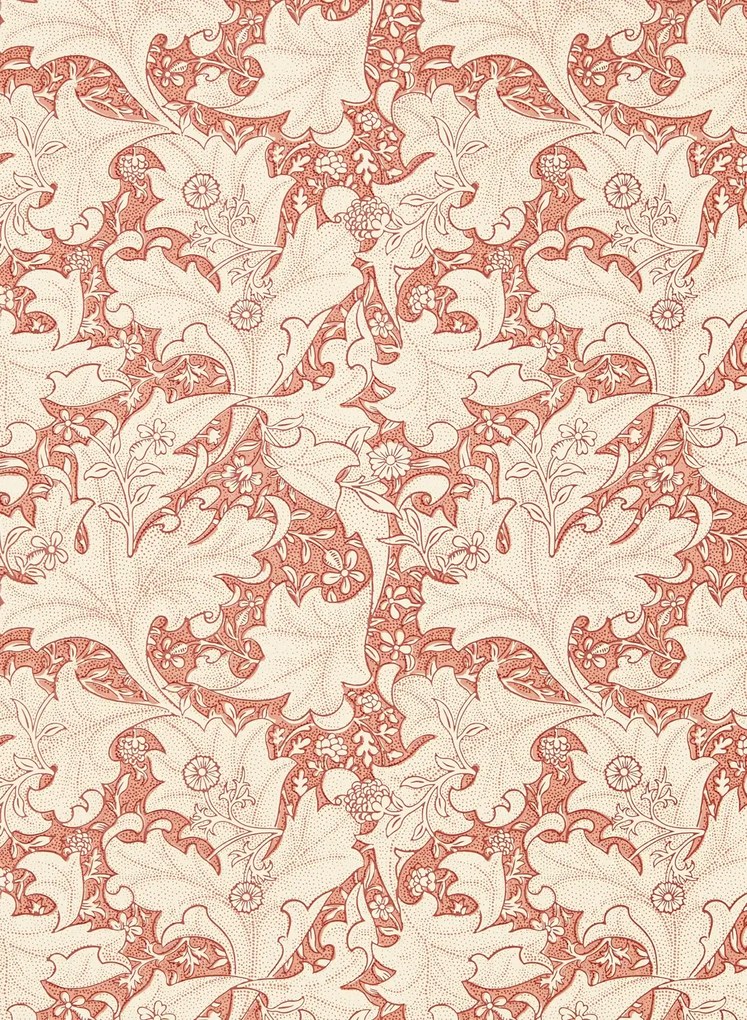 Morris & Co Tapete Wallflower - Chrysanthemum Pink