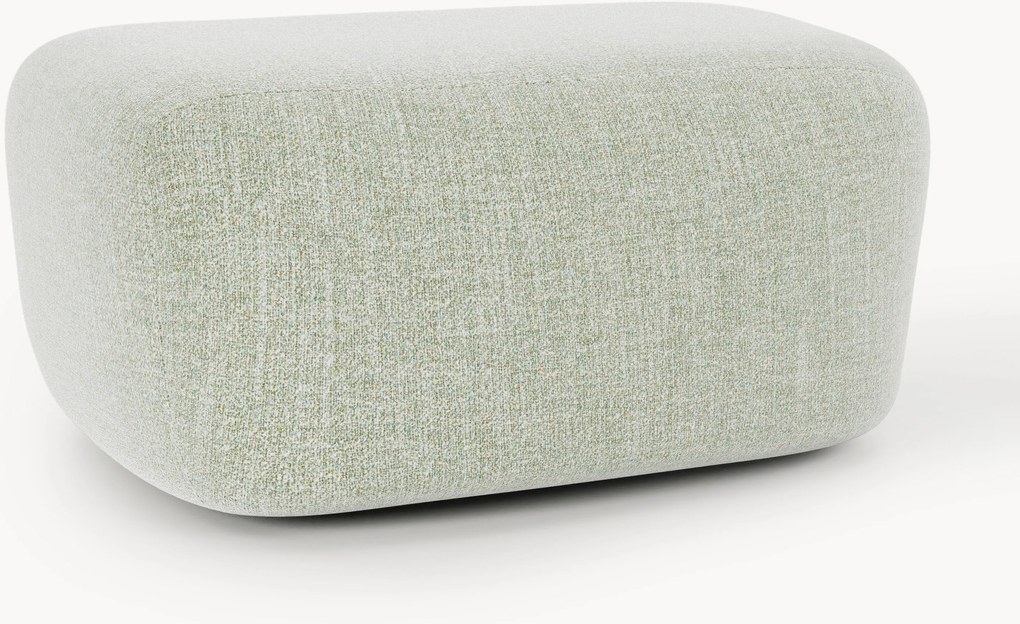 Pouf grande in bouclé Wolke