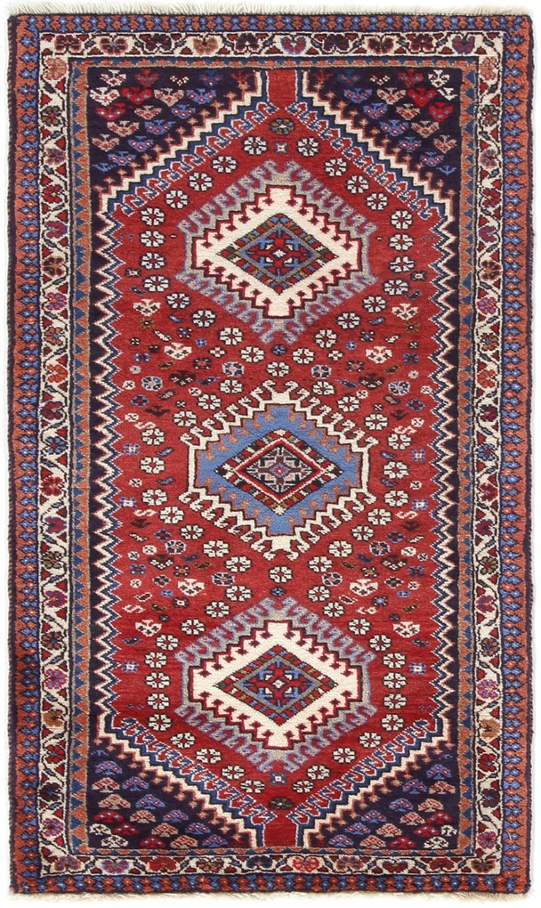 Yalameh Tappeto persiano 70x150 (Iran) Annodato A Mano
