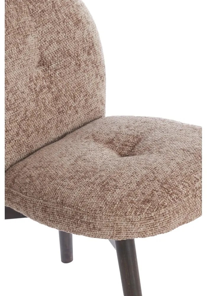 Set di sedie da pranzo marrone in imbottito 2 pz Sinosa – Light &amp; Living