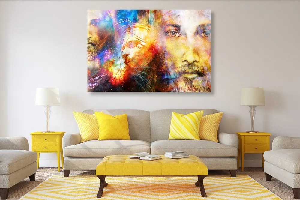 Quadro su tela – Onnipotente nello spazio cosmico