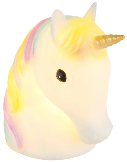 Globo 28052 - Lampada notturna LED per bambini UNICORN LED/1W/USB/3xAA
