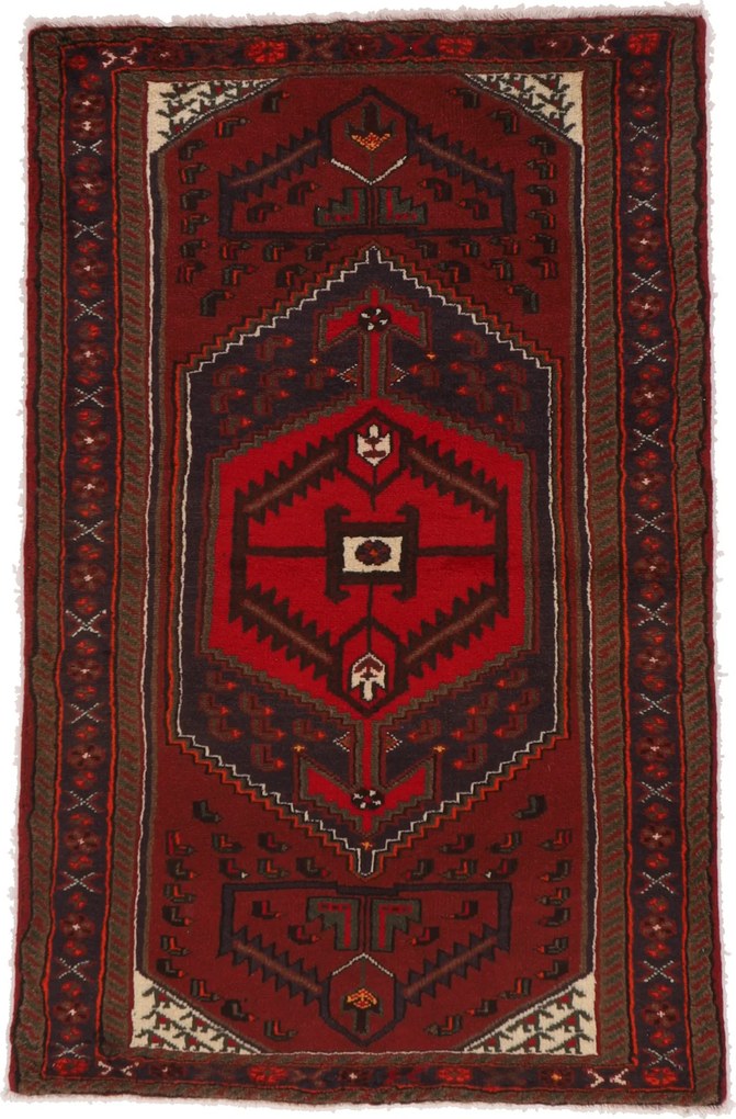 Hamedan Tappeto 160x100 (Iran) Annodato A Mano