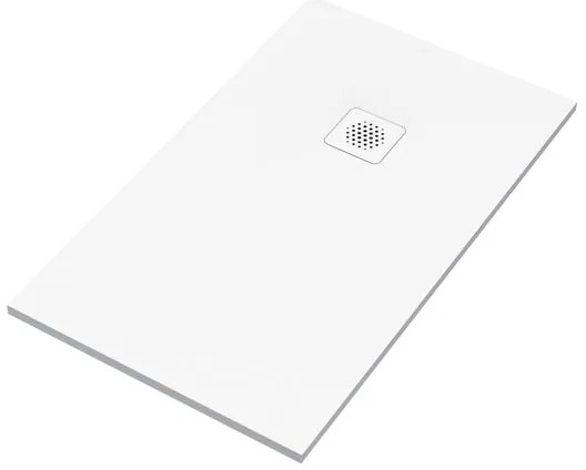 Piatto doccia SENSEA in composito minerale di resina gelificata Remix V3 bianco L 70 x L 120 x H 2.7 cm opaco