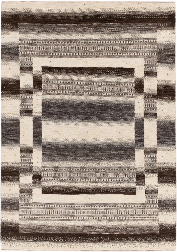 Loribaft Tappeto 170x240 Beige (Iran) Annodato A Mano