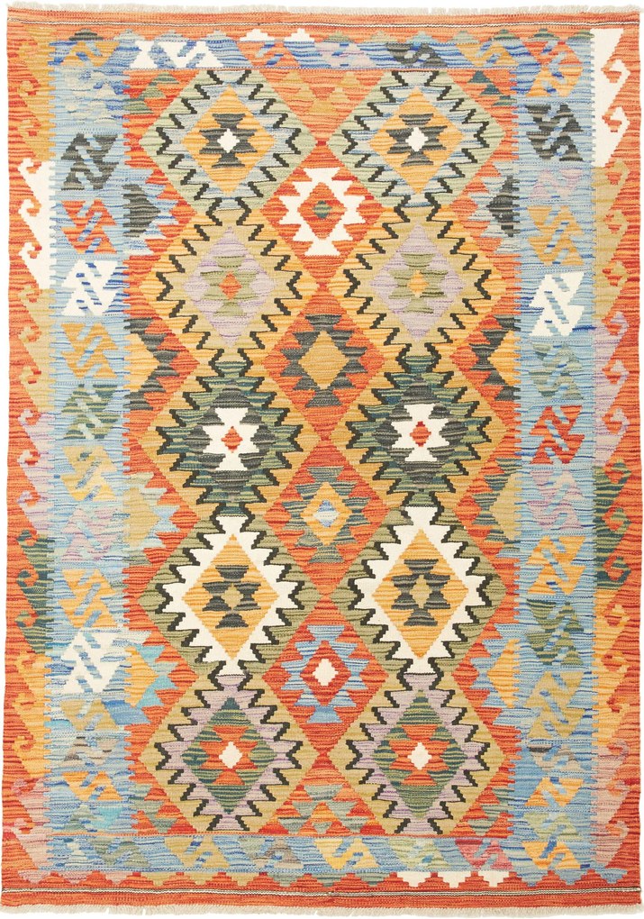 Kilim Tappeto 130 x 180 (Pakistan) Tessuto A Mano