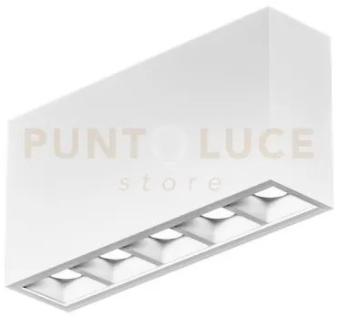 Gfa1430c- modulo led 5 punti luce attacco led 3000k 800lm 10w 13,7c...