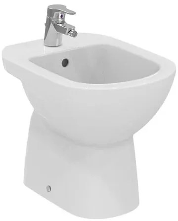 Bidet monoforo 48,5x36 in ceramica bianco europeo Gemma 2 J522401 Ceramica Dolomite