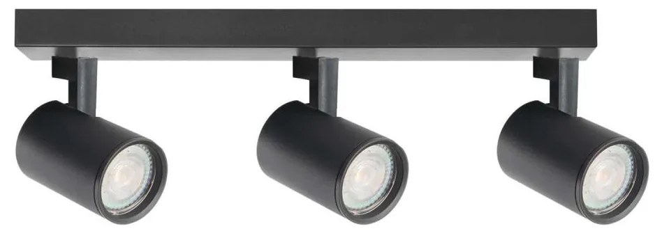 Faretto LYNX 3xGU10/10W/230V nero