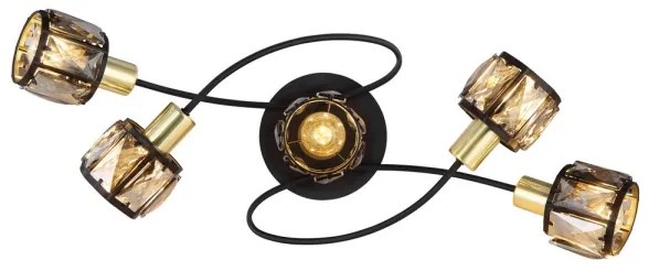 Globo 54357-5B - Lampadario a plafone INDIANA 5xE14/40W/230V