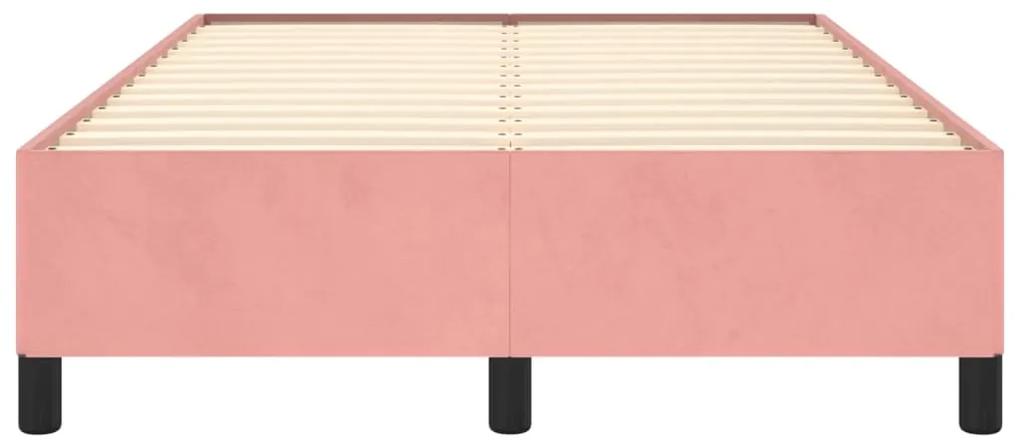 Giroletto rosa 120x200 cm in velluto