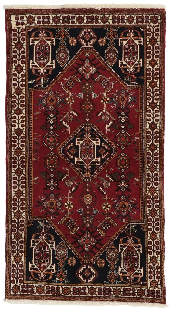 Gashghai Tappeto persiano 80x150 (Iran) Annodato A Mano