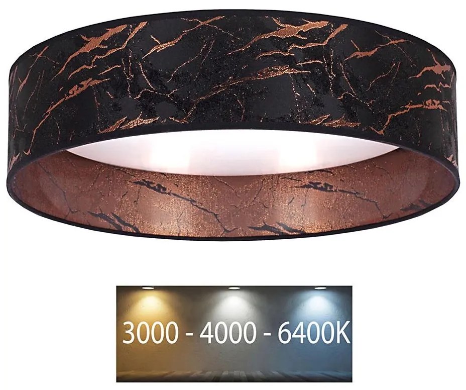 Brilagi - Plafoniera LED VELVET LED/12W/230V d. 30 cm 3000K/4000K/6400K