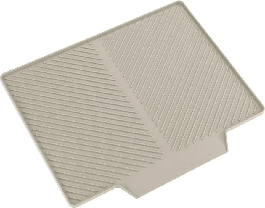 Tappetino scolapiatti beige in plastica 34x40 cm Nelia – Wenko