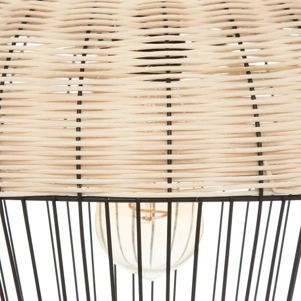 Atmosphera - Lampadario a sospensione con filo ANEA 1xE27/40W/230V rattan