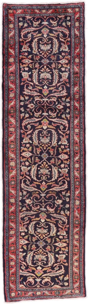 Hamedan Tappeto persiano 300 x 80 (Iran) Annodato A Mano