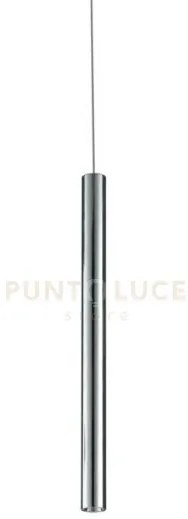Sospensione led binario oboe cromo 3,5w 240lm 3000k 2,5x150cm