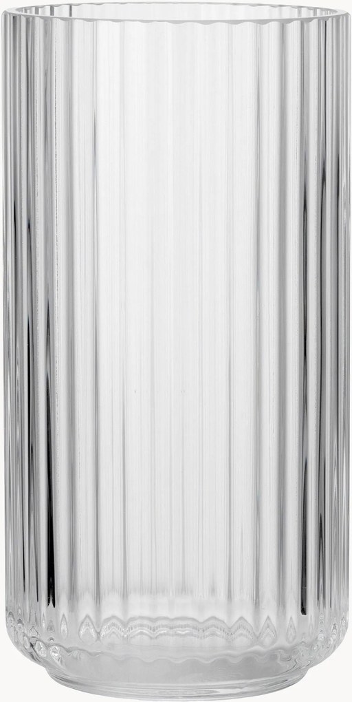 Vaso in vetro soffiato Lyngby, alt. 21 cm