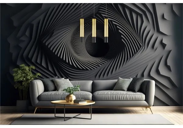 Lampadario a sospensione con filo PRESCOT 3xGU10/40W/230V oro