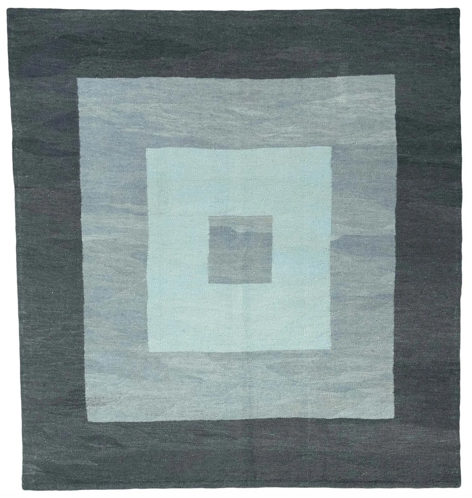 Kilim Tappeto persiano 210x200 Nero (Iran) Tessuto A Mano