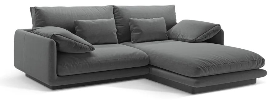 Divano angolare grigio scuro (angolo destro) Torino - Micadoni Home