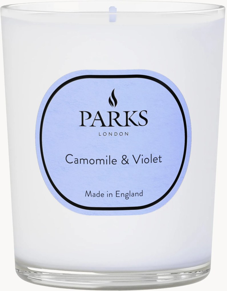 Candela profumata fatta a mano Vintage Aromatherapy (camomilla, viola e muschio morbido)