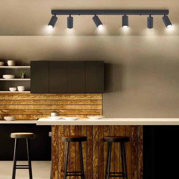 Brilagi - Faretto LED dimmerabile SELE 6xGU10/6,5W/230V antracite