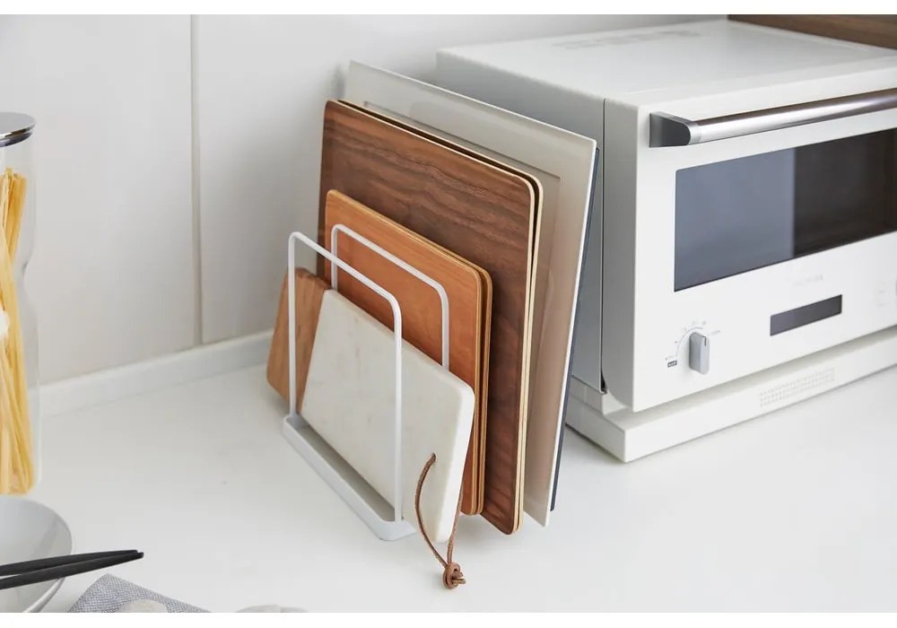 Organizzatore in metallo bianco Yamazaki Tower - YAMAZAKI