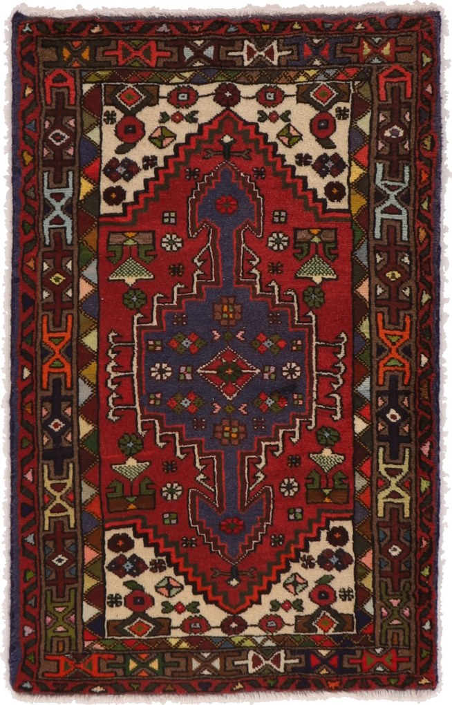 Hamedan Tappeto persiano 80x120 (Iran) Annodato A Mano