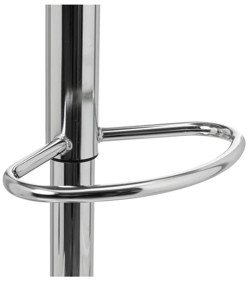 Sgabelli da bar neri ad altezza regolabile in similpelle in set di 2 (altezza seduta 56,5 cm) - Casa Selección