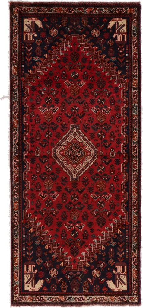 Shiraz Tappeto persiano 120x290 (Iran) Annodato A Mano