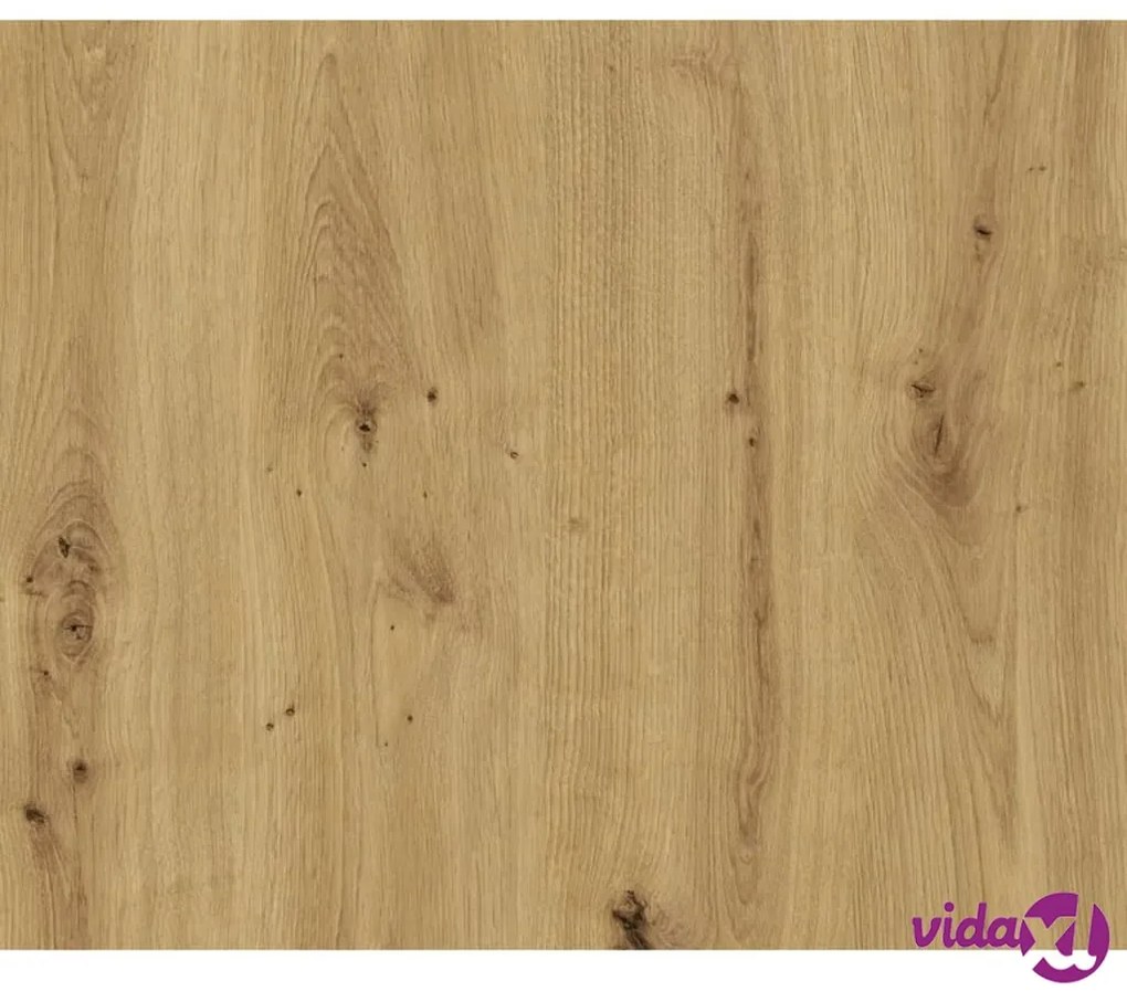 FMD Appendiabiti a Parete 108,9x1,5x28,1 cm Rovere Artigianale