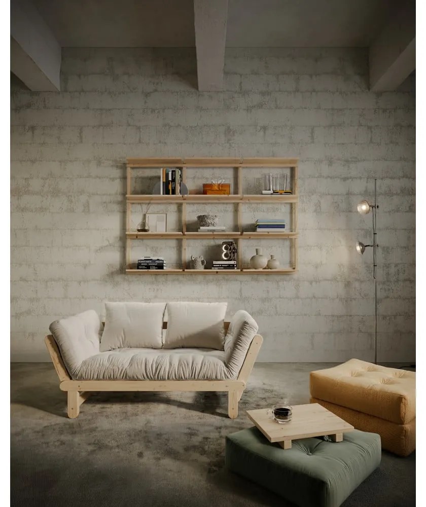 Divano variabile Naturale Chiaro/Grigio Beat - Karup Design