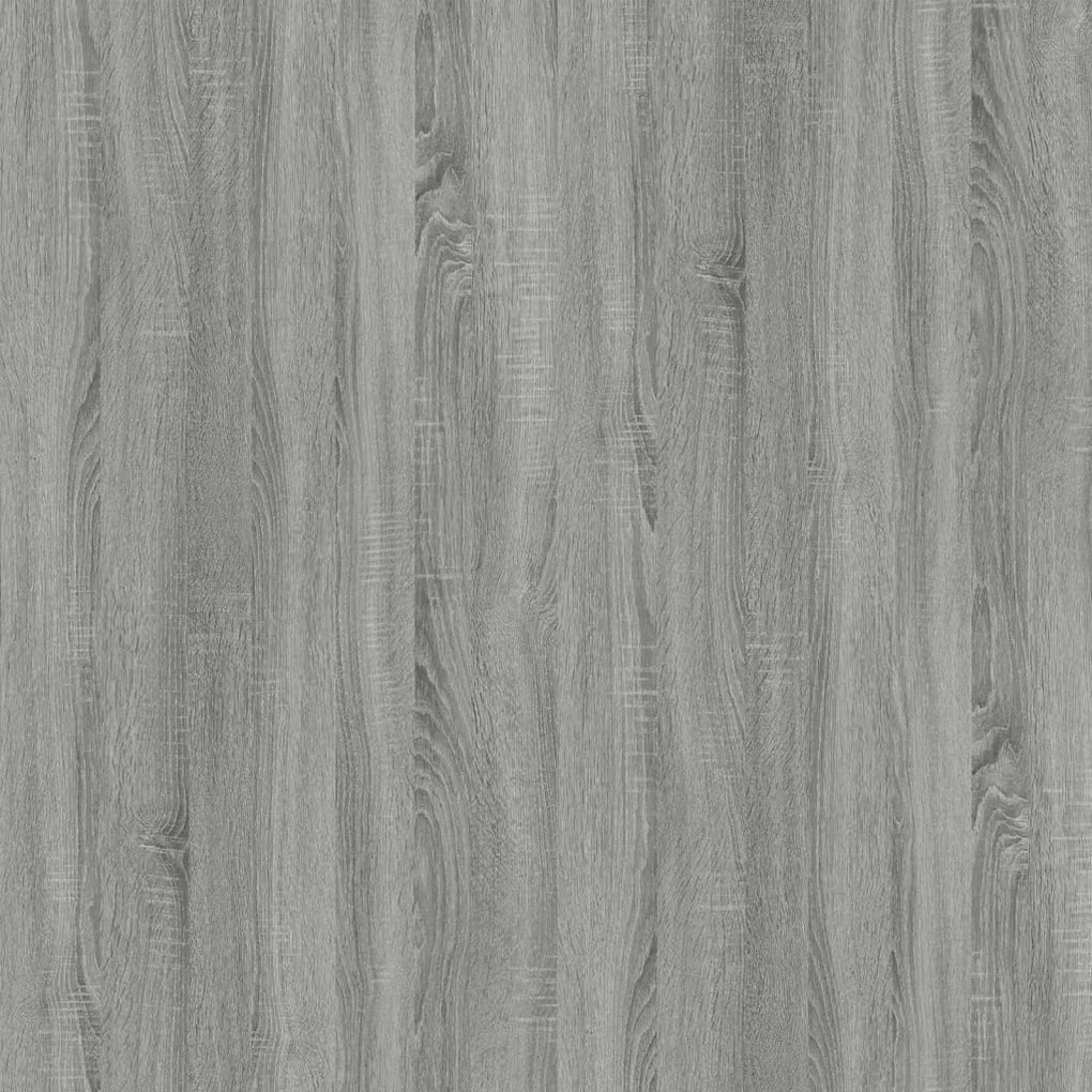 Tavolino Salotto Grigio Sonoma 100x50,5x35 cm Legno Multistrato