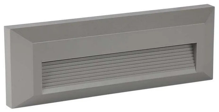 LED Illuminazione delle scale per esterni LED/3W/230V IP65 3000K grigio