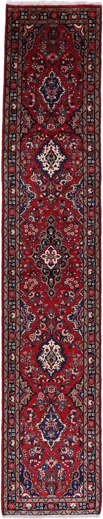 Sarouk Tappeto 80 x 410 (Iran) Annodato A Mano