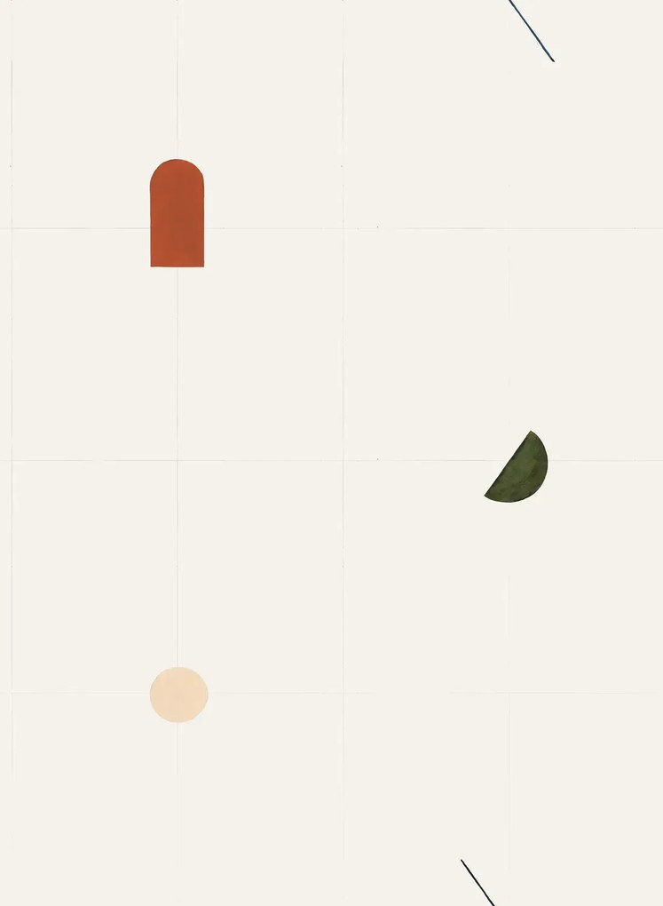 Coordonne Carta da parati Shape Study - 8000010N