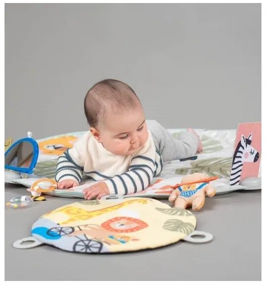 Taf Toys - Tappeto per bambini con trapezio savana 2xAAA