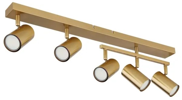 Globo 57911-5GO - Faretto ROBBY 5xGU10/35W/230V oro