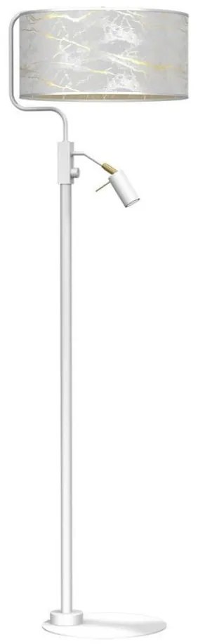 Lampada da terra SENSO 1xE27/40W/230V + 1xGU10/7W bianca