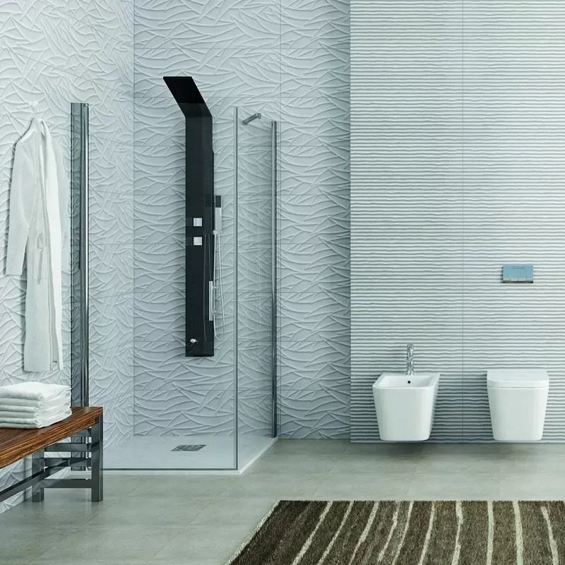 Box doccia 70x70 anta battente e fisso KS2800S - KAMALU