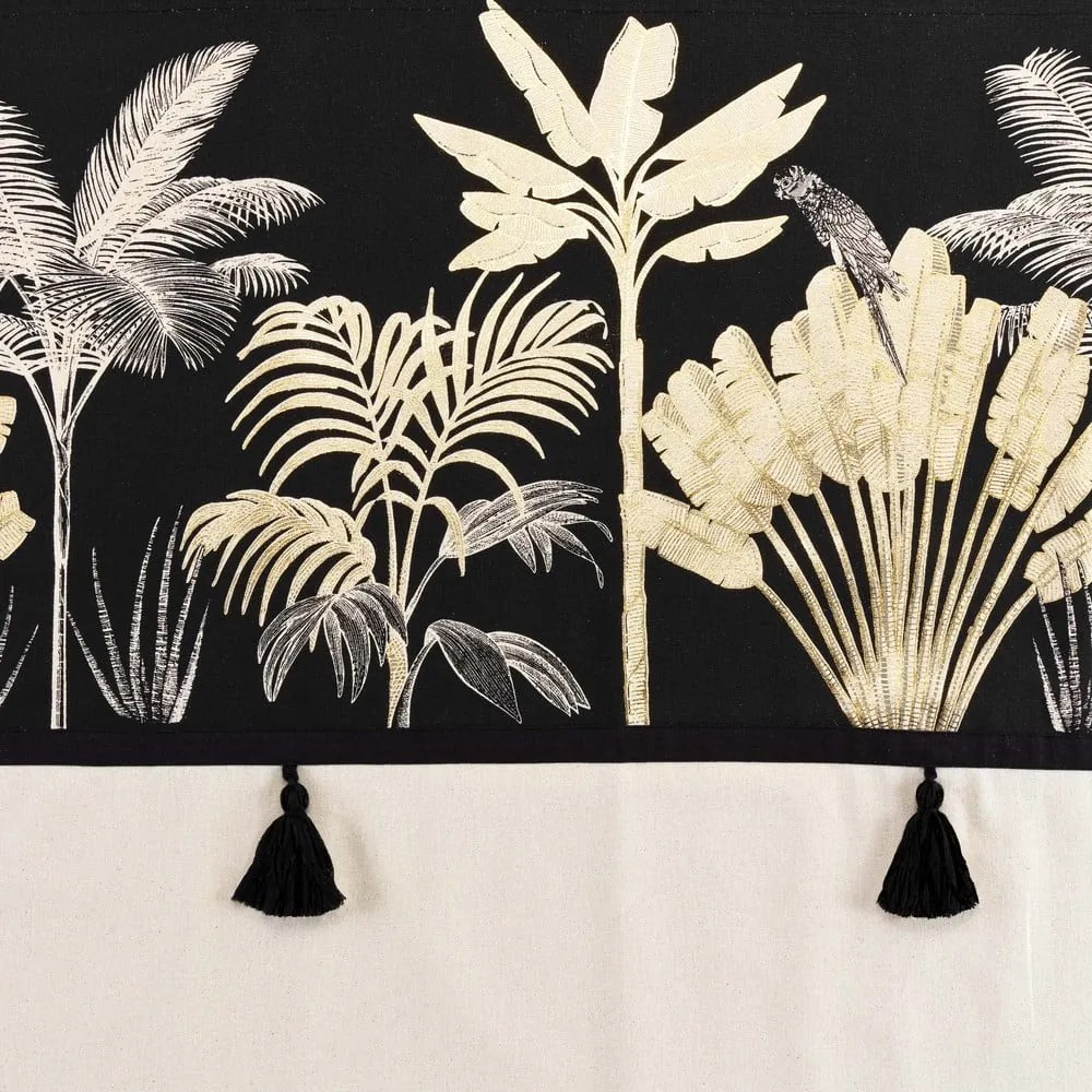 Tenda nera e beige 140x240 cm Karaba - douceur d'intérieur