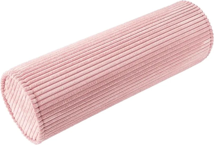 Cuscino per divano da bambini rosa con rivestimento in velluto a coste Roll – Wigiwama