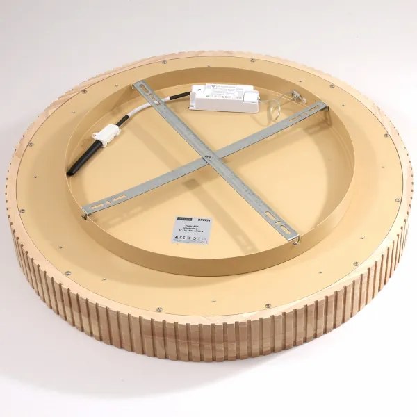 Brilagi - Plafoniera LED FALCON WOOD MODERN LED/40W/230V Ø 60 cm in legno