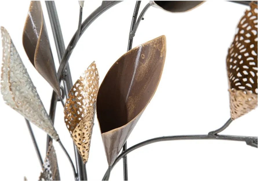 Decorazione murale bianco-marrone , larghezza 115,5 cm Ramo - Mauro Ferretti